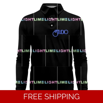 Le Studio Limelight Custom 3D Long-Sleeved Polo Shirt